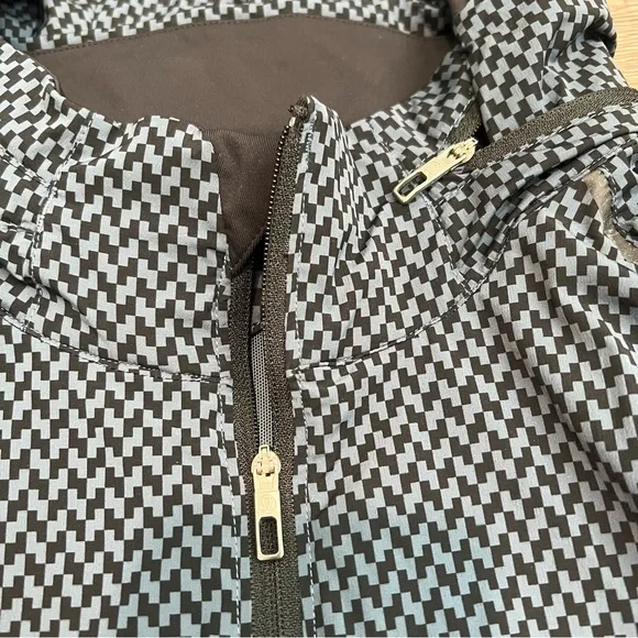 Lululemon Surge Jacket Saint James Tweed Iron Blue Black Size XL Men’s - Picture 7 of 16